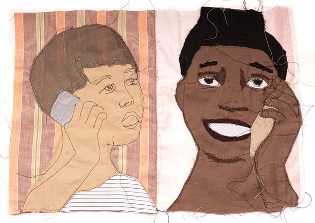 Ren calls home and asks to come back early, illustration about children changing their minds